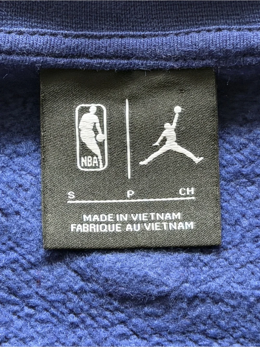 Jordan Golden State Warriors Stephen Curry #30 Men’s Small Crewneck Sweatshirt